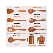 Bộ Đồ Dùng Bàn Ăn Bằng Gỗ